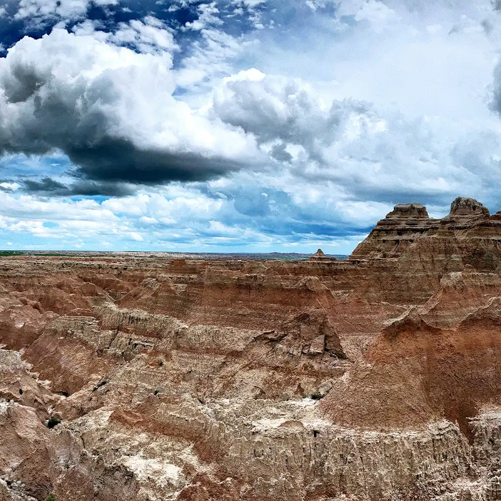 the Badlands