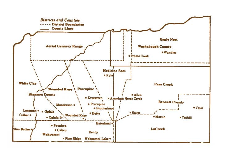 Pine Ridge Indian Reservation District